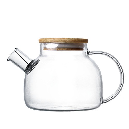 Заварочный чайник из жаропрочного стекла "Бочонок" (500 мл)