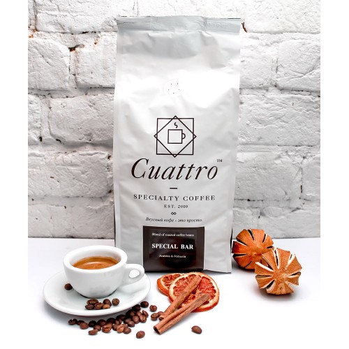 Кофе в зернах CUATTRO Special Bar