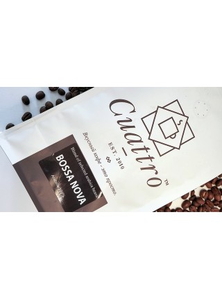 Кофе в зернах CUATTRO Bossa Nova (упаковка 1 кг)