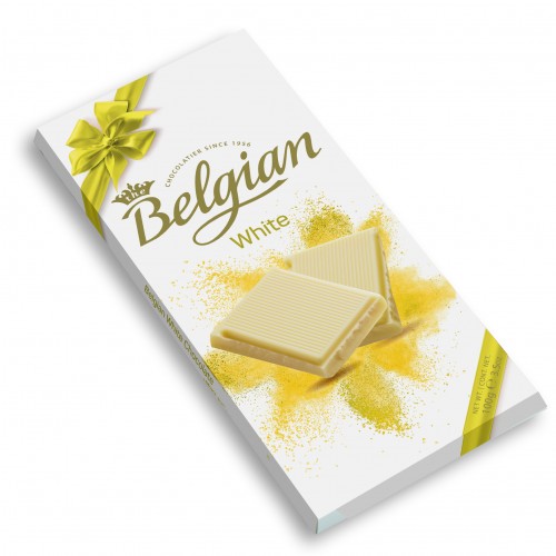 Шоколад The Belgian белый (White Chocolate) 100 г