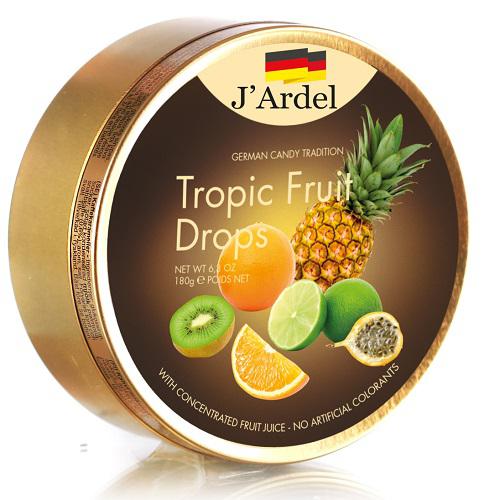 Леденцы J’Ardel Тропические фрукты 180 гр