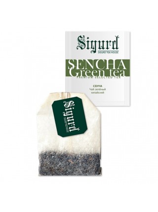 Чай Sigurd зелёный СЕНЧА (30 пакетиков по 2 гр)