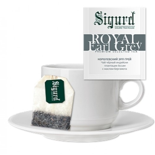 Чай чёрный ROYAL EARL GREY (30 пакетиков по 2 гр)